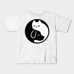 Cat Dog Kids T-Shirt